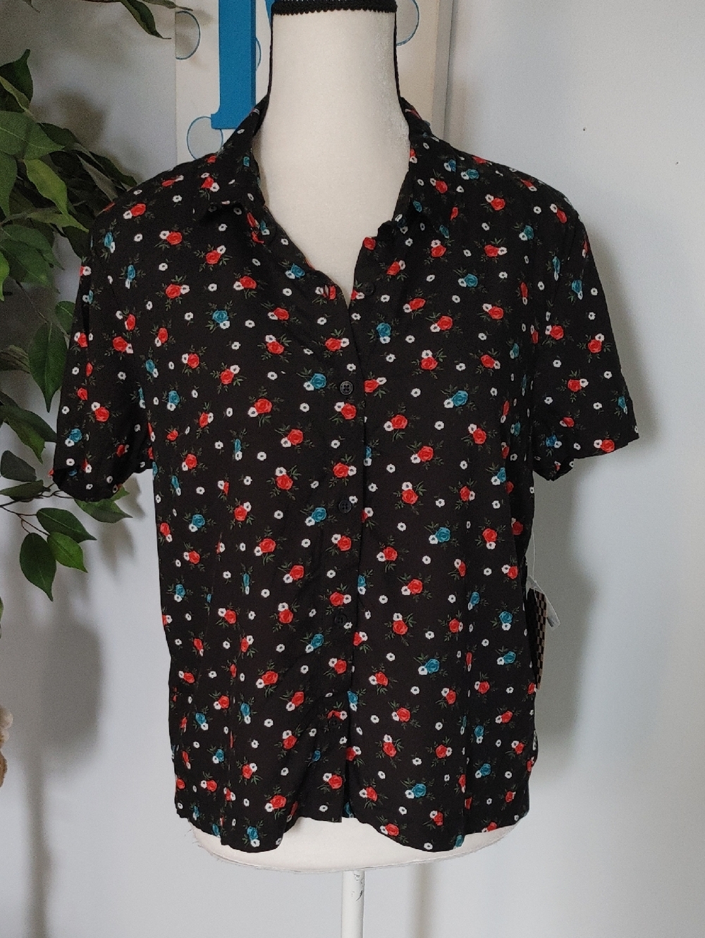 Vans Ditsy Floral Button-Up M